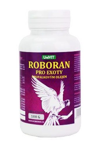 Roboran pro exoty s pupalkovým olejem 100g