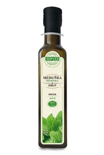 Sirup Meduňkový na spánek 320g TOPVET sklo