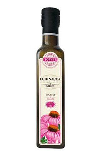 Sirup Echinacea proti chřipce a nachl 320g TOPVET sklo