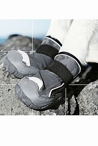 Botička ochranná Hurtta Outback Boots černá S 2ks