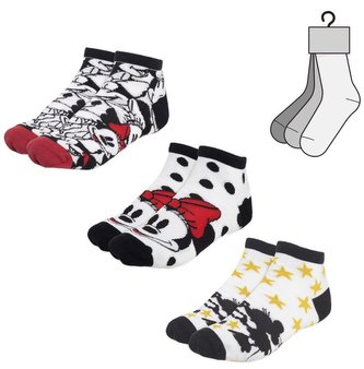 Dámské ponožky Disney: Minnie Mouse balení 3 párů (EU 36-40) vícebarevná bavlna polyester elastan
