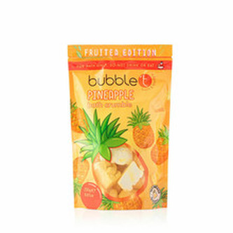 Bubble T Cosmetics Šumivé kousky do koupele Pineapple (Bath Crumble) 250 g woman