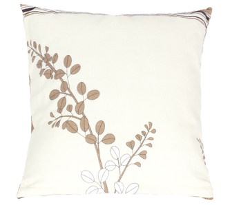 Povláček flanelový - větvička kávová - 40x40cm