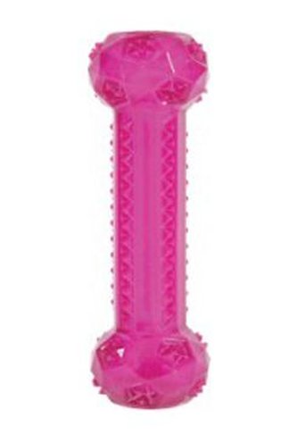 Hračka pes kost TPR POP STICK 25cm růžová Zolux