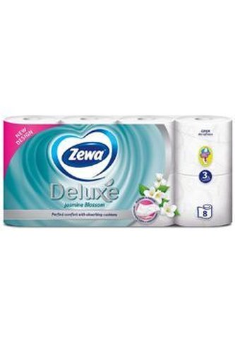 Wc toaletní papír ZEWA Deluxe Aqua Tube Jasmine 3V 8ks