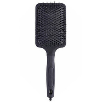 Olivia Garden Plochý kartáč na vlasy Black Label Paddle woman