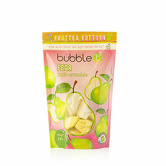 Bubble T Cosmetics Šumivé kousky do koupele Pear (Bath Crumble) 250 g woman