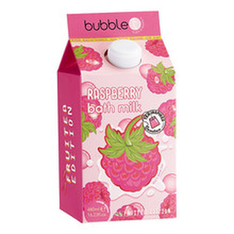 Bubble T Cosmetics Mléko do koupele Raspberry (Bath Milk) 480 ml woman