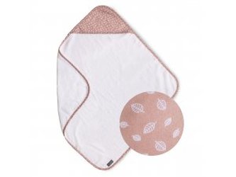 VINTER & BLOOM Nordic Leaf Osuška s kapucí Misty Rose