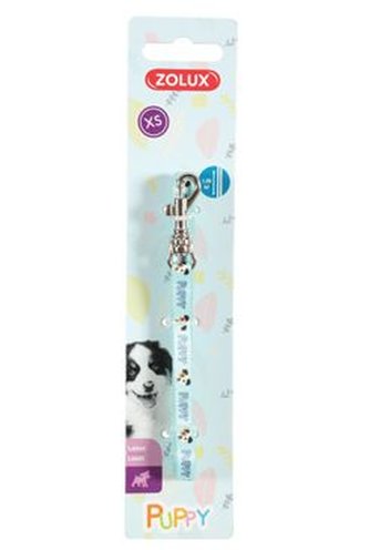 Vodítko pes štěně MASCOTTE modrá 8mm 1,2m Zolux