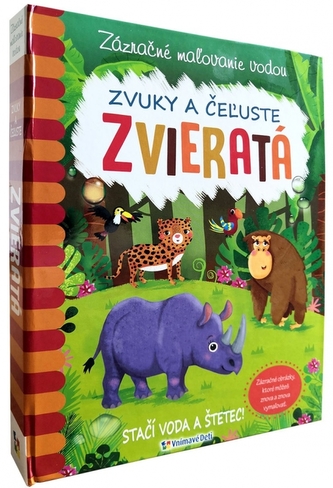 Zázračné maľovanie vodou Zvieratá