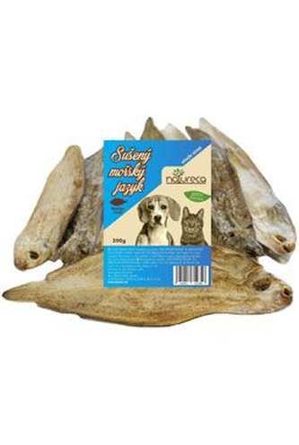 NATURECA pochoutka Jazyk mořský sušený 200g