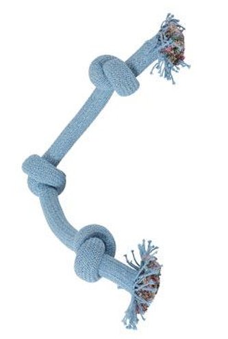 Hračka pes Přetahovadlo COSMIC 3 uzly 50/3cm Zolux