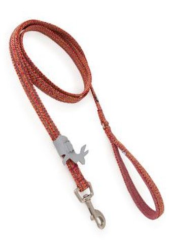 Vodítko Hurtta Razzle Dazzle Grip červené 180cm/15mm