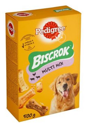 Pedigree poch.Multi Original Flavour Biscuit 500g
