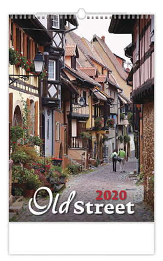 Kalendář nástěnný 2020 - Old Street