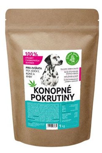 Konopné pokrutiny v sypké formě BIO 1 kg