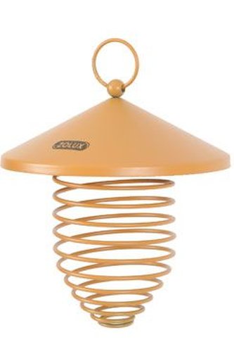 Krmítko venk.SPIRALO na loj.koule kov oranž.11cm Zolux