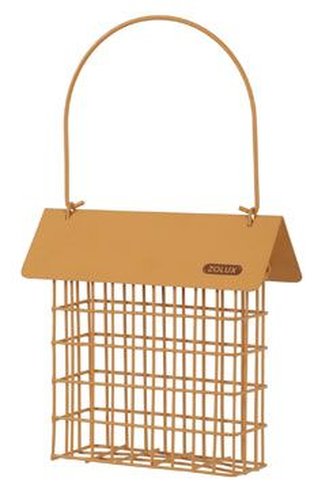 Krmítko venk. CUBICO na loj.bl. kov oranžová29cmZolux