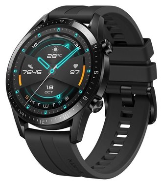 Huawei chytré hodinky Watch GT 2 Fluoroelastomer Strap black (46mm)
