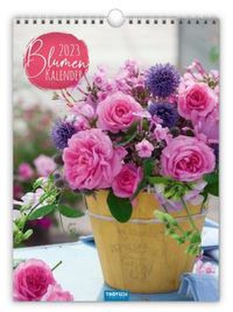 Trötsch Classickalender Blumenkalender 2023