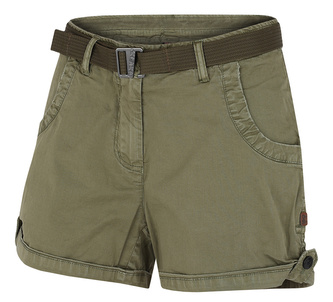 Dámské bavlněné kraťasy Ronie L tm. khaki - S