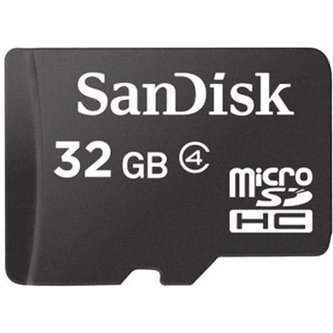 SanDisk microSDHC 32 GB class 4
