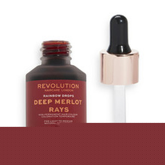 Revolution Haircare Tónovací kapky pro brunetky (Rainbow Drops for Brunettes) 30 ml Odstín Deep Purple Rays woman