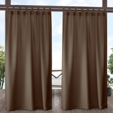 Venkovní zahradní závěs s poutky PORTORIKO hnědá 155x240 cm (cena za 1 kus) MyBestHome