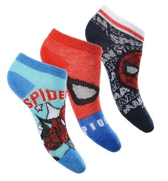 SADA 3 KS PONOŽKY SPIDERMAN - velikost 27-30 SADA 3 KS PONOŽKY SPIDERMAN - velikost 27-30