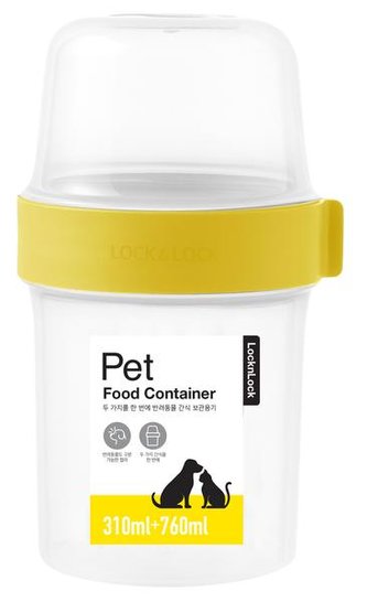 DÓZA NA GRANULE L&L PRO DOM.MAZLÍČKY 2V1,560+310ML