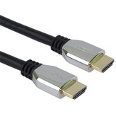 PremiumCord ULTRA HDMI 2.1 High Speed + Ethernet kabel 8K@60Hz,zlacené 1m