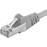 Premiumcord Patch kabel CAT 6a S-FTP RJ45-RJ45 LSOH AWG 26/7 3m šedý