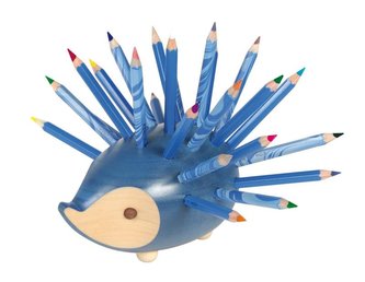 Koh-i-noor ježek malý s pastelkami modrý