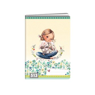 Sešit A5 Yoga girl, linkovaný 513