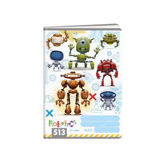 Sešit A5 Robotics, linkovaný 513