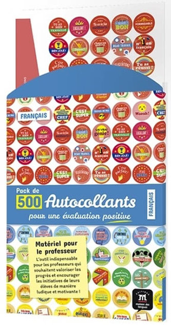 Zoom 1-3 – Pack de 500 autocollants
