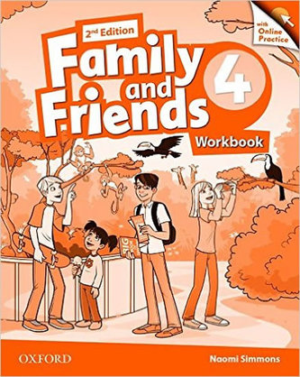 Family and Friends 4 Workbook with Online Skills Practice (2nd)