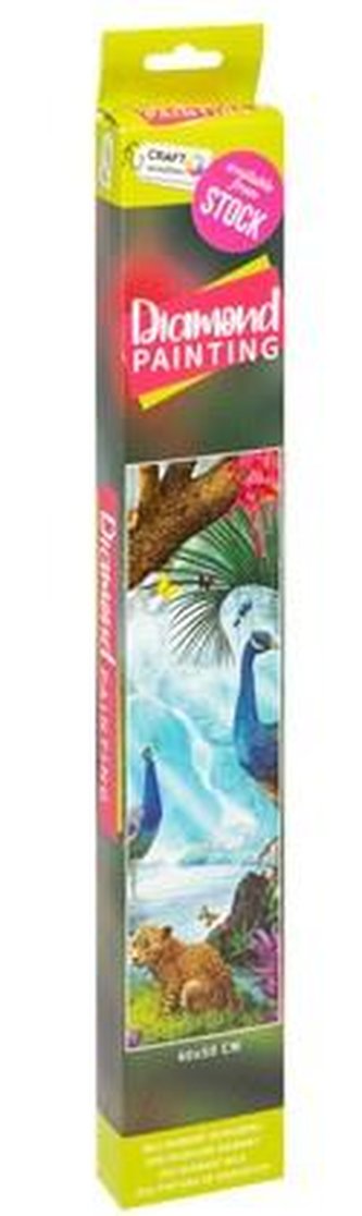 Grafix Diamantový obrázek 40 x 50 cm - Jungle Grafix Diamantový obrázek 40 x 50 cm - Jungle
