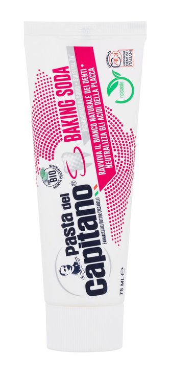 Pasta Del Capitano Baking Soda Zubní pasta 75 ml unisex