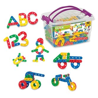 Puzzle plastové 192 ks