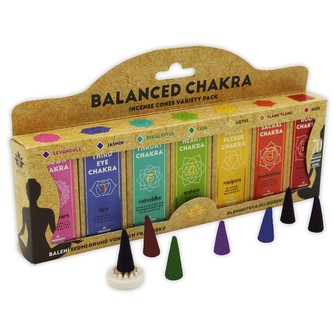 ARÔME Balanced Chakra Sada vonných františků-7 vůní