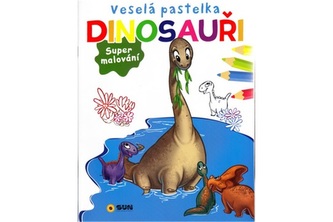 Veselá pastelka Dinosauři