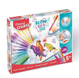 Maped Kreativní sada Blowpen - Art 24 barev