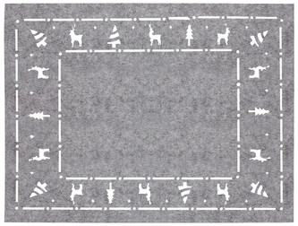 Prostírání NATALE II. šedá 30x40 cm Mybesthome