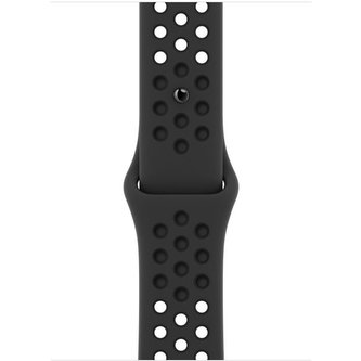 Apple Watch Nike sportovní řemínek 45/44/42mm antracitový/černý