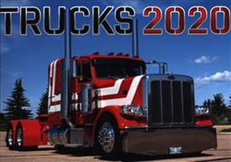 Nástěnný kalendář Trucks 2020, 48 × 33 cm