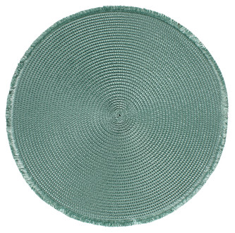 Prostírání kulaté CARIBI zelená O 38 cm Mybesthome