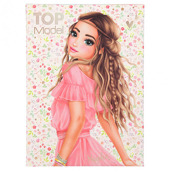 Dopisní sada Top Model, Béžová s potiskem, Hayden