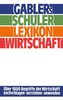 Gablers Schüler Lexikon Wirtschaft